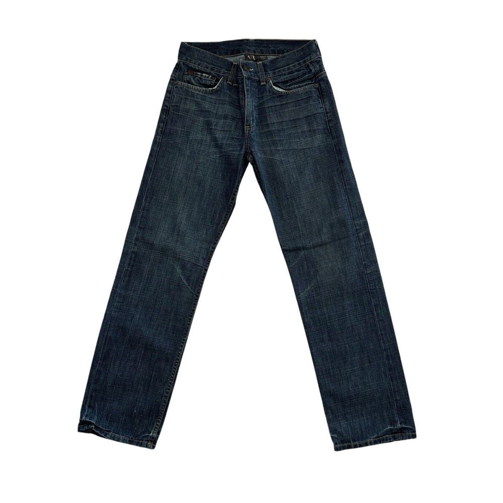 A/X Armani Exchange Straight Resin Jeans 100% Cotton 29‎ Short